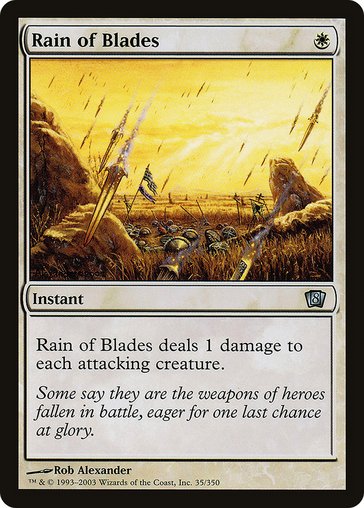 Rain of Blades [Eighth Edition]