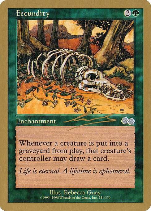 Fecundity (WC00 nl251) [World Championship Decks 2000]