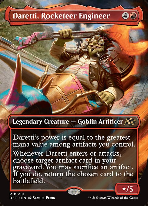 Daretti, Rocketeer Engineer (DFT 358) [Aetherdrift]