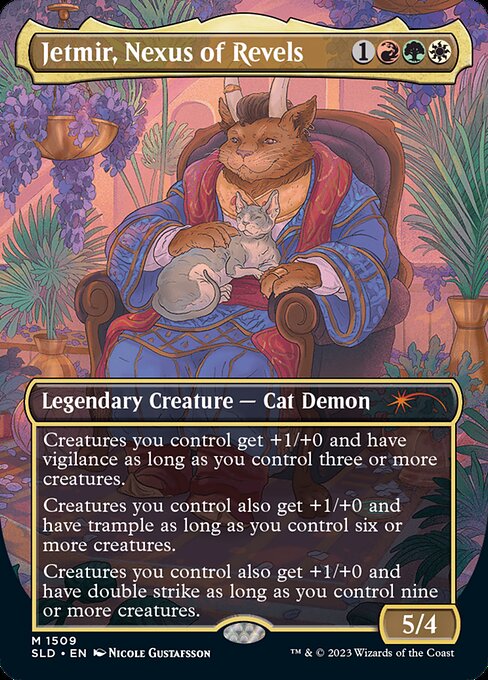 Jetmir, Nexus of Revels // Jetmir, Nexus of Revels (Borderless) (SLD 1509) [Secret Lair Drop]