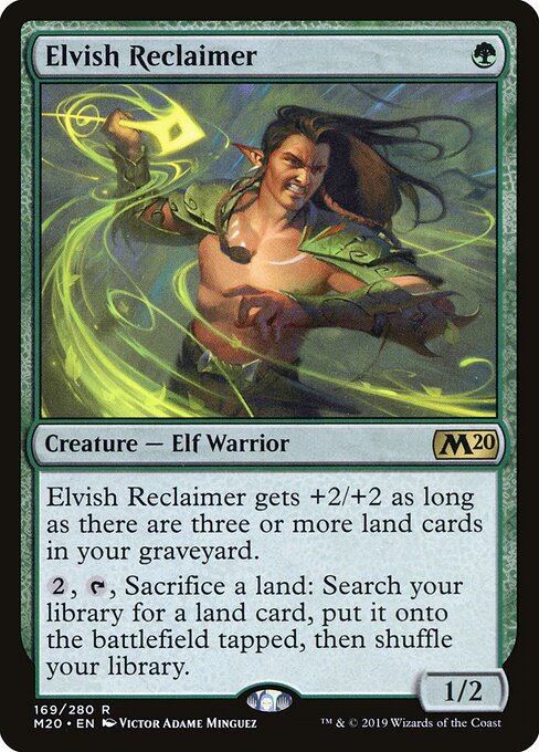 Elvish Reclaimer (M20 169) [Core Set 2020]