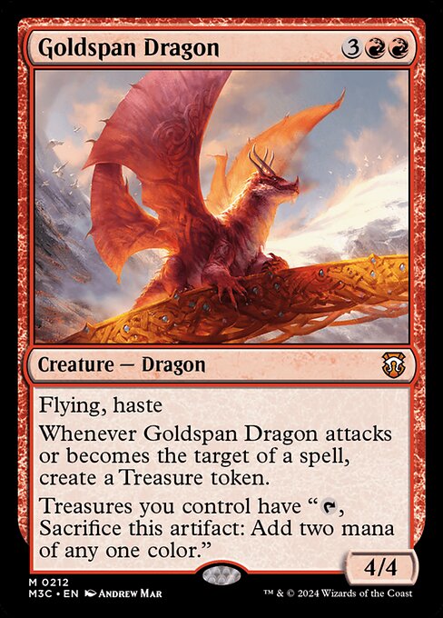 Goldspan Dragon (M3C 212) [Modern Horizons 3 Commander]
