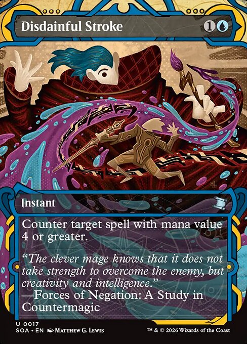 Disdainful Stroke (SOA 17) [Secrets of Strixhaven Mystical Archive]