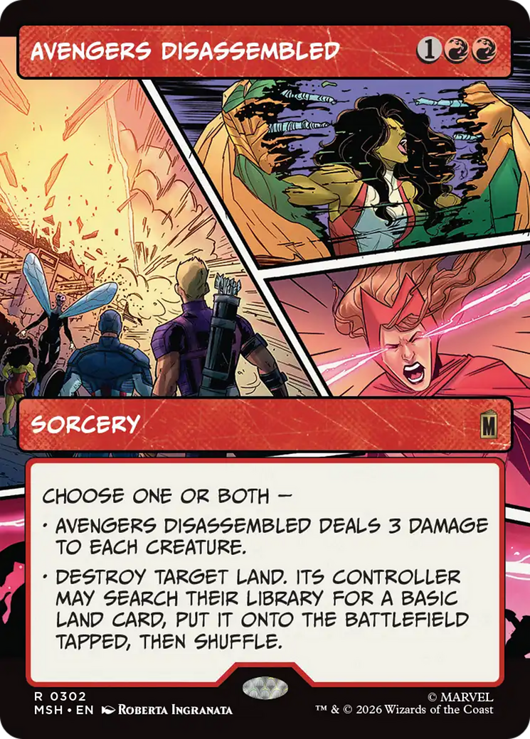 Avengers Disassembled (Borderless) [Marvel Super Heroes]
