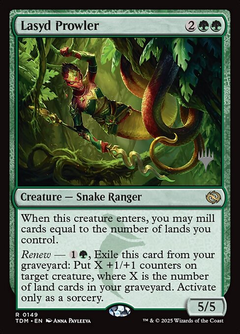 Lasyd Prowler (PTDM 149p) [Tarkir: Dragonstorm Promos]