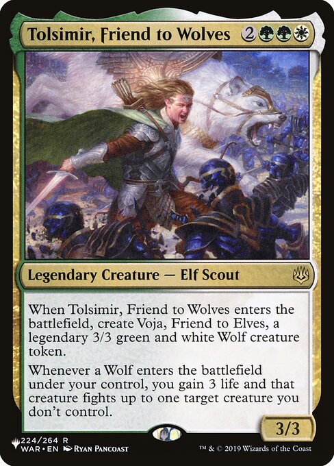 Tolsimir, Friend to Wolves (PLST WAR-224) [The List]