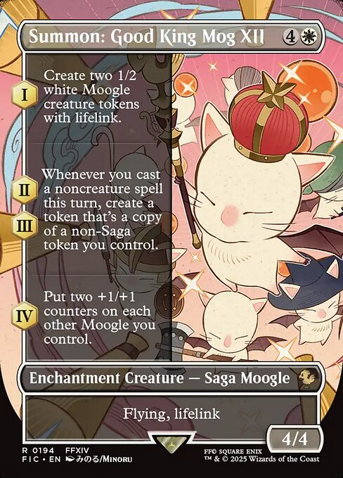 Summon: Good King Mog XII (FIC 194) [Final Fantasy Commander]