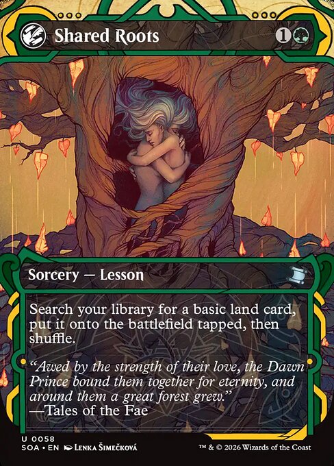 Shared Roots (SOA 58) [Secrets of Strixhaven Mystical Archive]