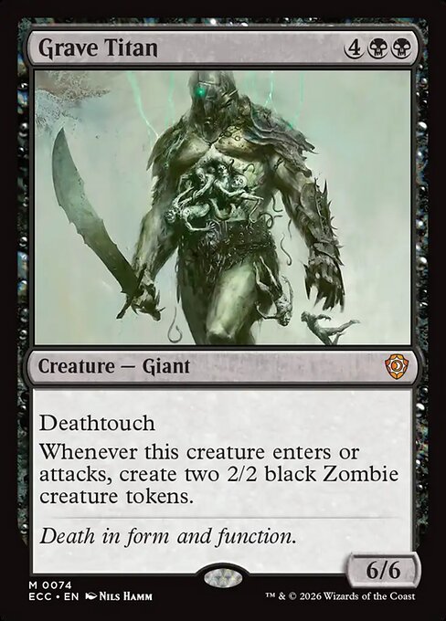 Grave Titan (ECC 74) [Lorwyn Eclipsed Commander]