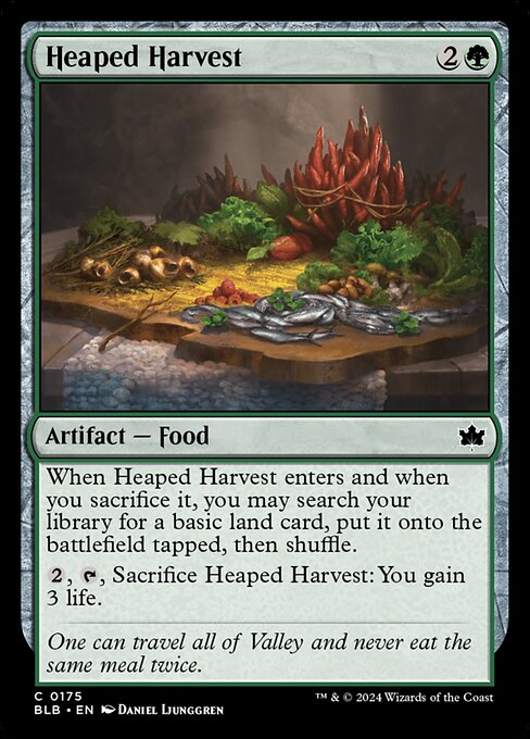 Heaped Harvest (BLB 175) [Bloomburrow]