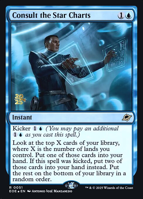 Consult the Star Charts (PEOE 51s) [Edge of Eternities Promos]