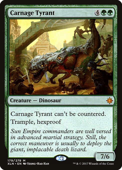 Carnage Tyrant (XLN 179) [Ixalan]