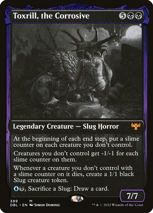 Toxrill, the Corrosive (DBL 399) [Innistrad: Double Feature]
