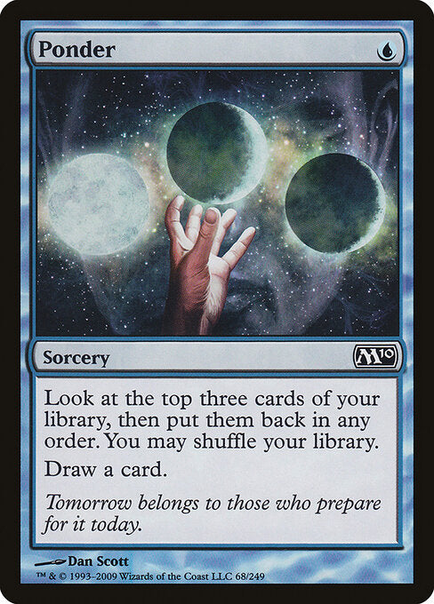 Ponder (M10 68) [Magic 2010]