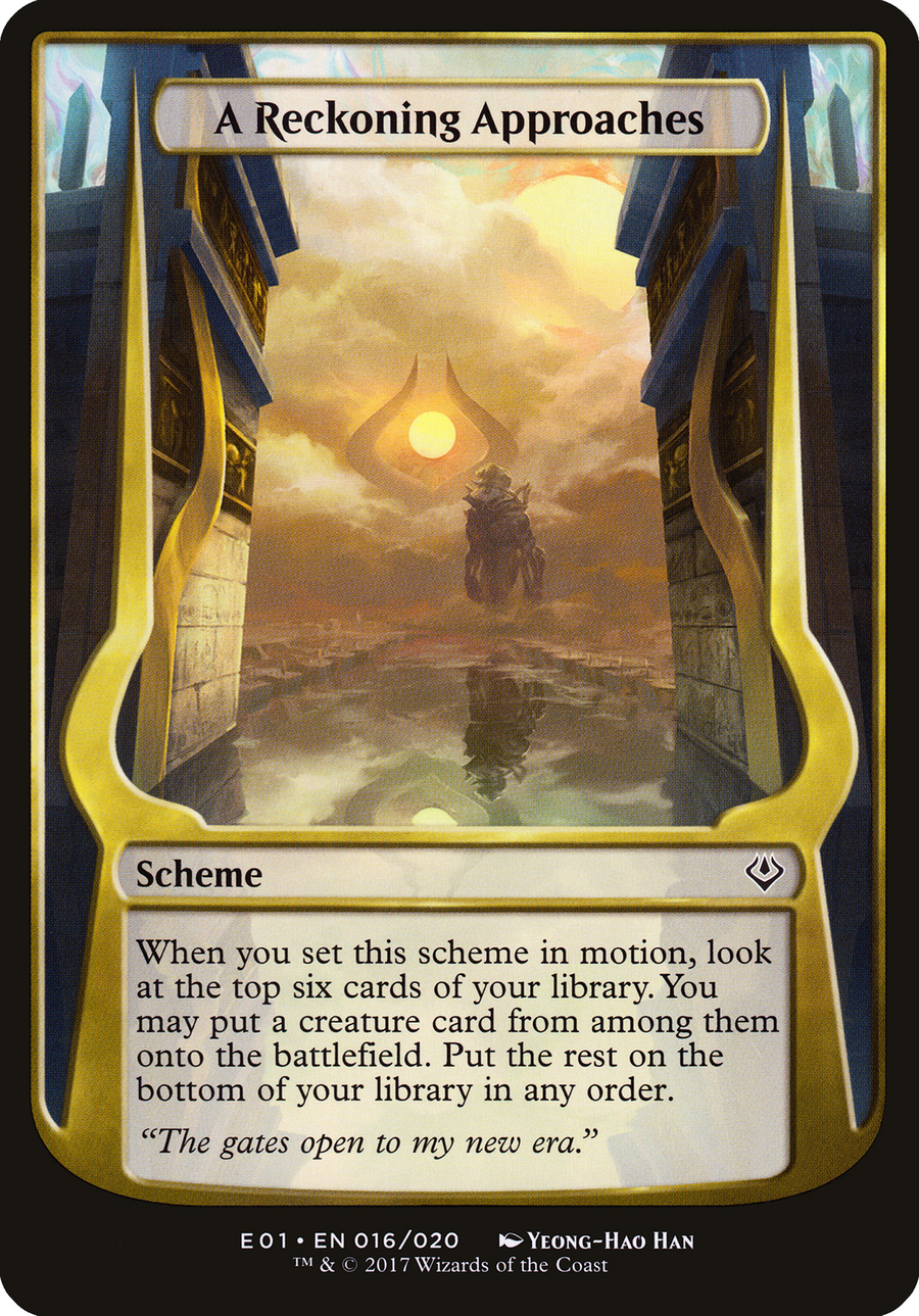 A Reckoning Approaches (Schemes) [Archenemy: Nicol Bolas Schemes]