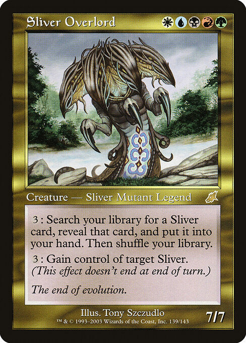 Sliver Overlord (SCG 139) [Scourge]