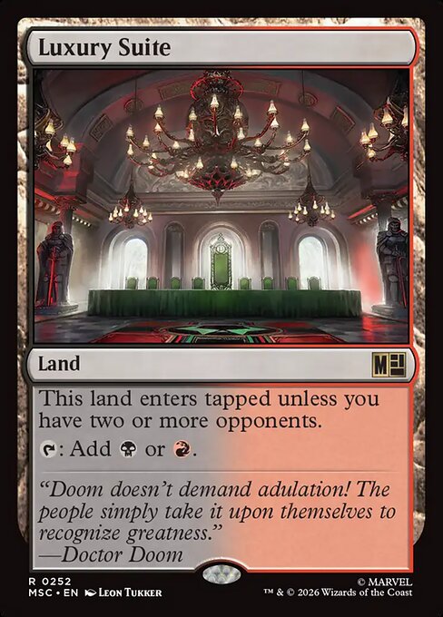 Luxury Suite (MSC 252) [Marvel Super Heroes Commander]