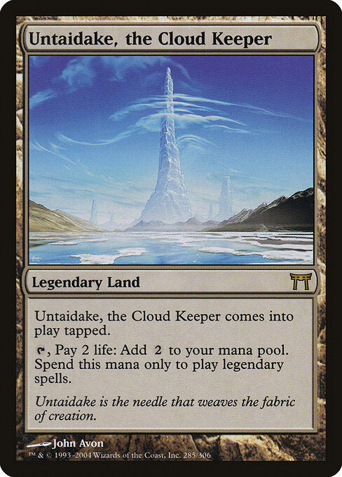 Untaidake, the Cloud Keeper (CHK 285) [Champions of Kamigawa]
