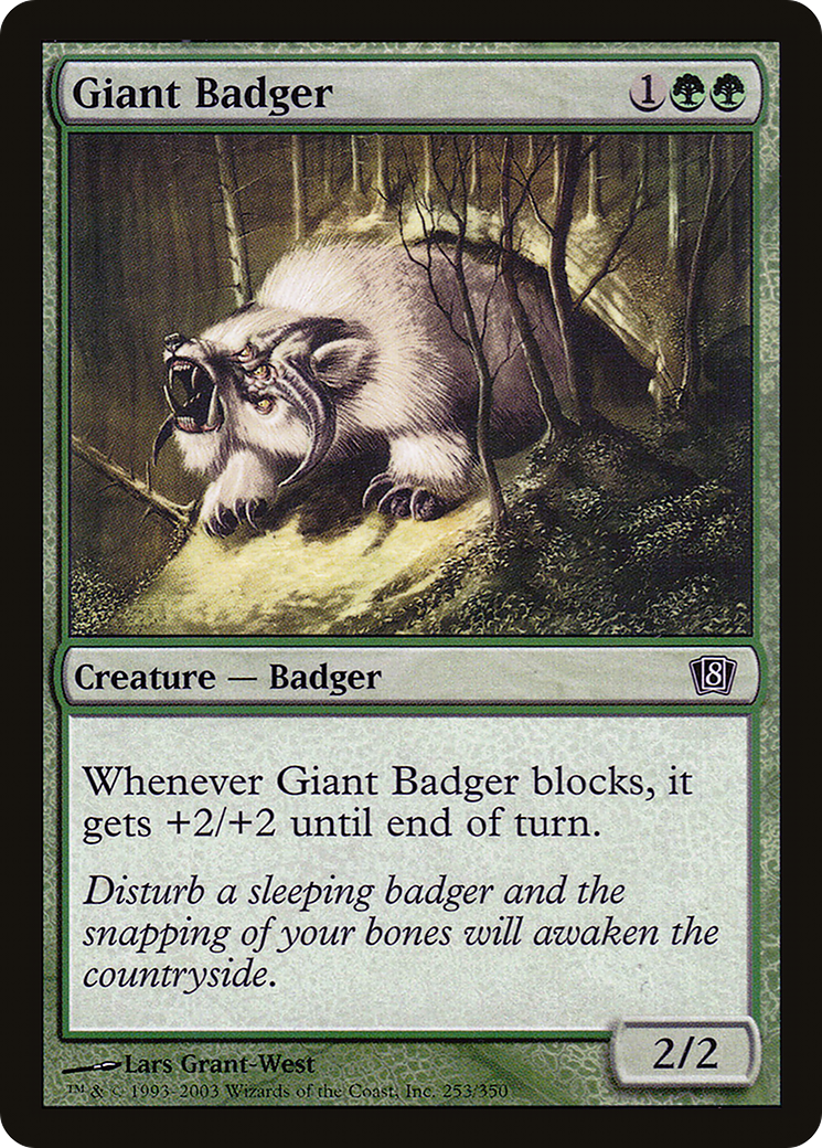Giant Badger [Eighth Edition]
