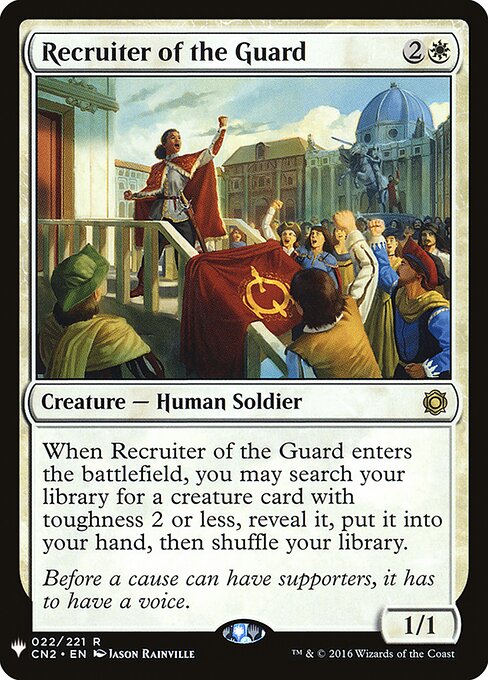 Recruiter of the Guard (PLST CN2-22) [The List]