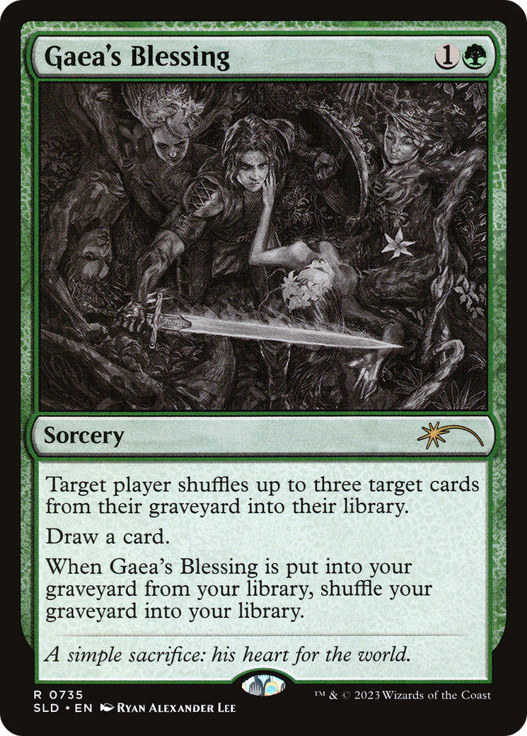 Gaea's Blessing (Sketch Showcase) [Secret Lair Drop Series]