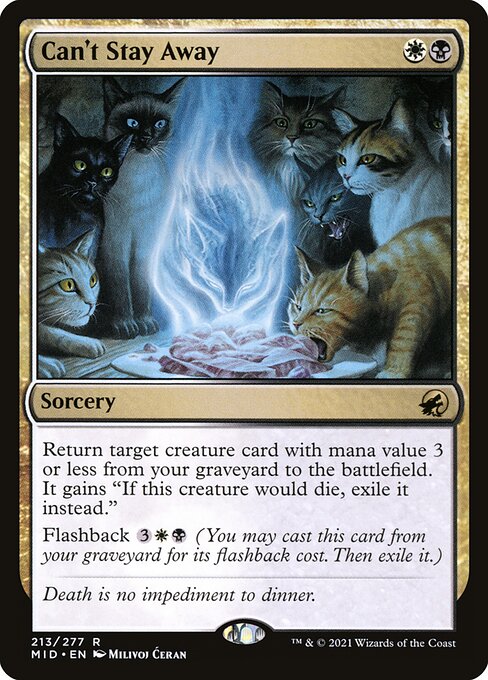 Can't Stay Away (MID 213) [Innistrad: Midnight Hunt]