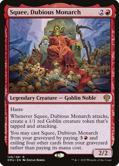 Squee, Dubious Monarch (DMU 146) [Dominaria United]