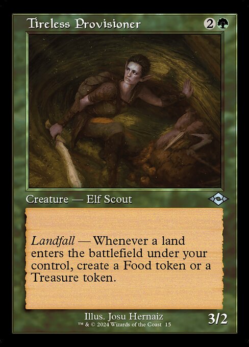 Tireless Provisioner (Retro Frame) (H2R 15) [Modern Horizons 2 Timeshifts]