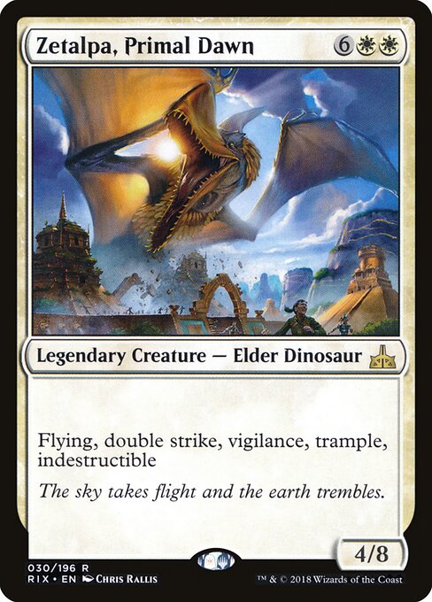 Zetalpa, Primal Dawn (RIX 30) [Rivals of Ixalan]