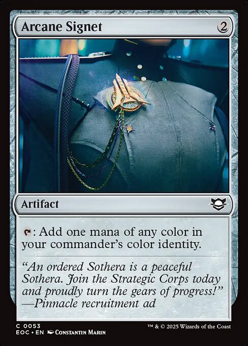 Arcane Signet (EOC 53) [Edge of Eternities Commander]