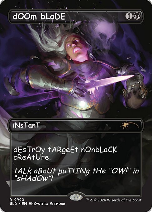 Doom Blade (SLD 9990) [Secret Lair Drop]