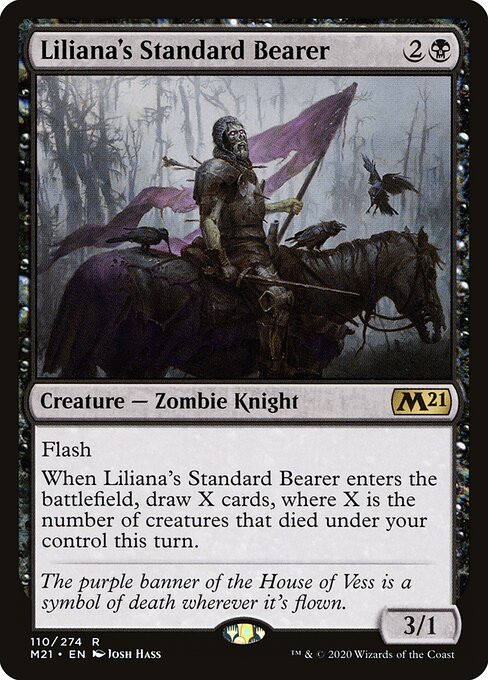 Liliana's Standard Bearer (M21 110) [Core Set 2021]