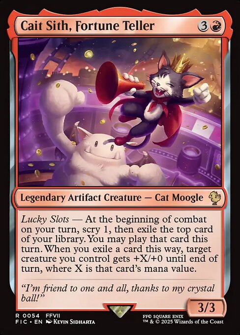 Cait Sith, Fortune Teller (FIC 54) [Final Fantasy Commander]