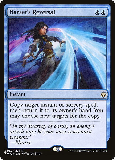 Narset's Reversal (PLST WAR-62) [The List]