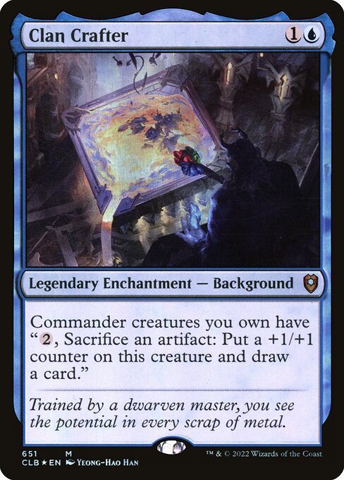 Clan Crafter (CLB 651) [Commander Legends: Battle for Baldur's Gate]