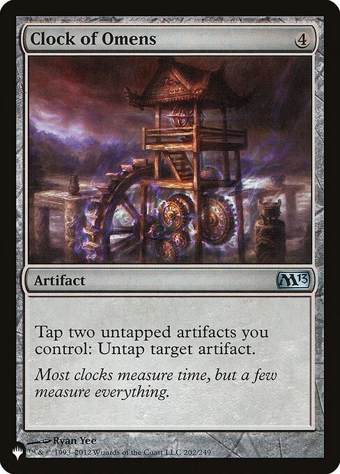 Clock of Omens (PLST M13-202) [The List]