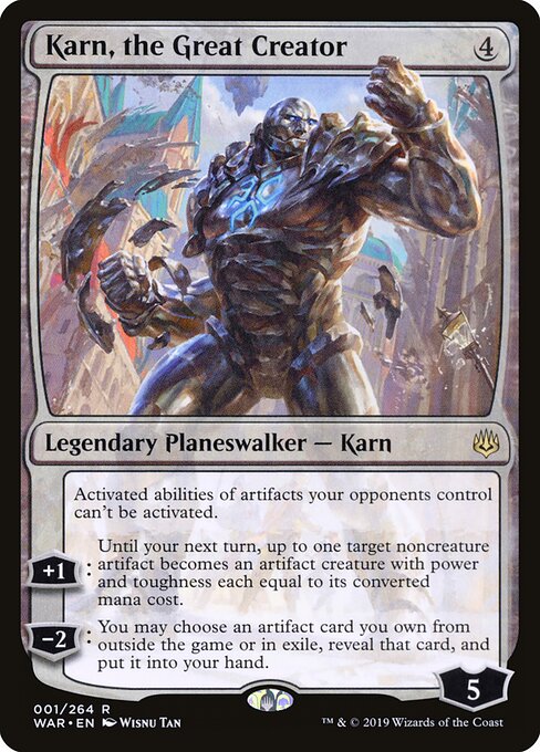 Karn, the Great Creator (WAR 1) [War of the Spark]