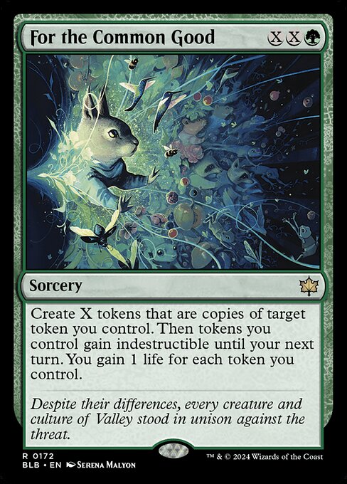 For the Common Good (BLB 172) [Bloomburrow]
