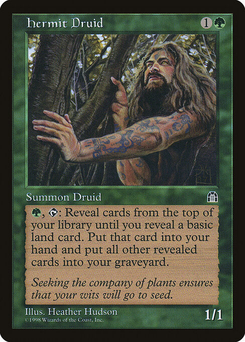 Hermit Druid (STH 108) [Stronghold]