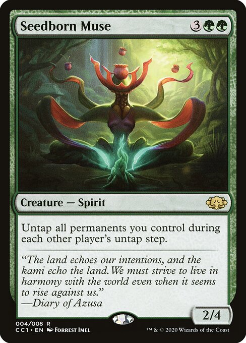 Seedborn Muse (CC1 4) [Commander Collection: Green]