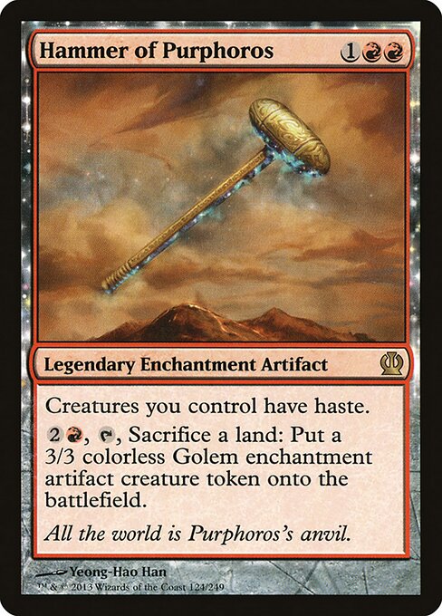 Hammer of Purphoros (THS 124) [Theros]