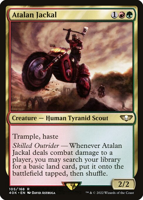 Atalan Jackal (40K 105) [Warhammer 40,000 Commander]