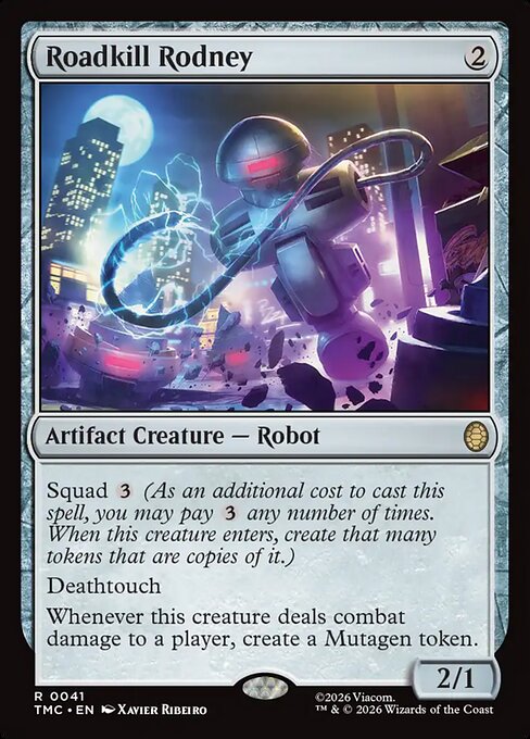 Roadkill Rodney (Surge Foil) (TMC 41) [Teenage Mutant Ninja Turtles Eternal]
