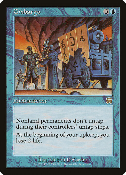 Embargo (MMQ 77) [Mercadian Masques]