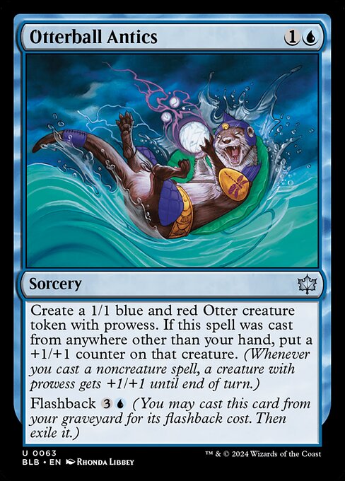 Otterball Antics (BLB 63) [Bloomburrow]