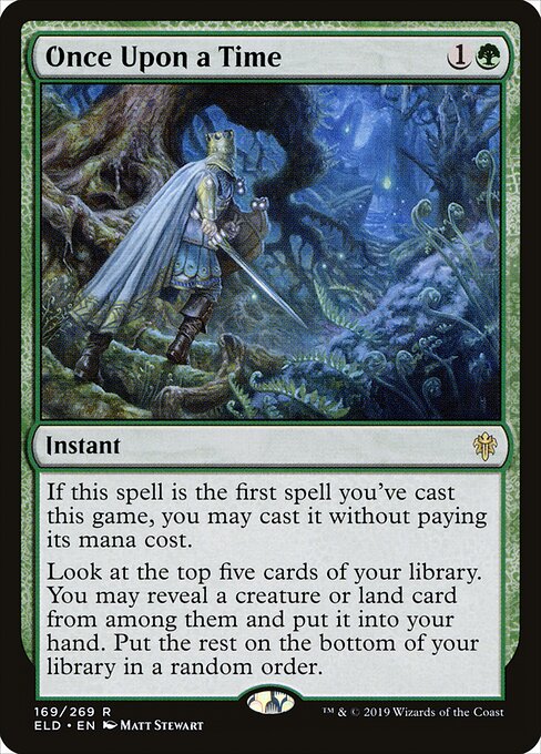 Once Upon a Time (ELD 169) [Throne of Eldraine]