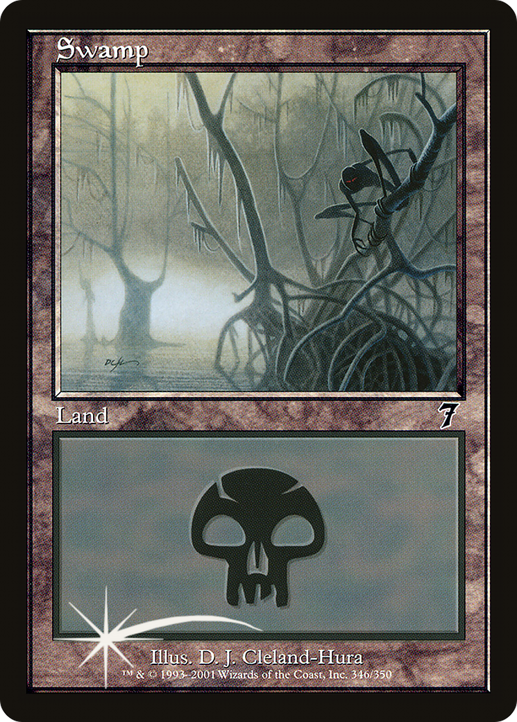 Swamp (346) [Seventh Edition]