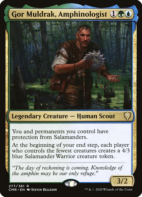 Gor Muldrak, Amphinologist (CMR 277) [Commander Legends]