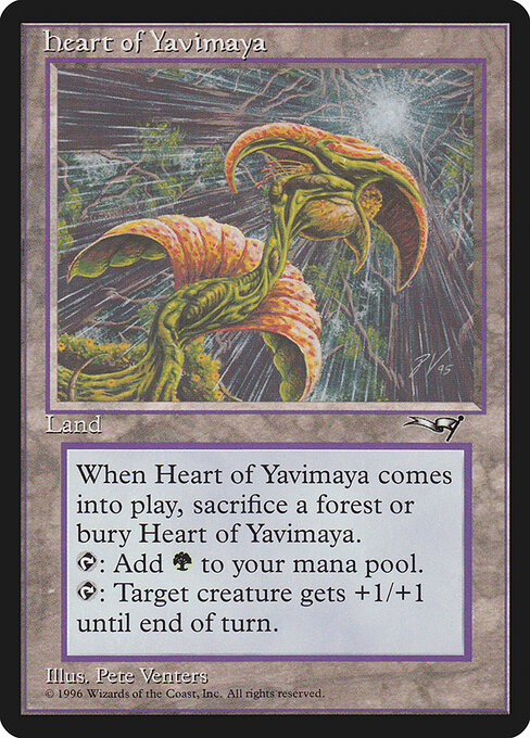 Heart of Yavimaya (ALL 138) [Alliances]