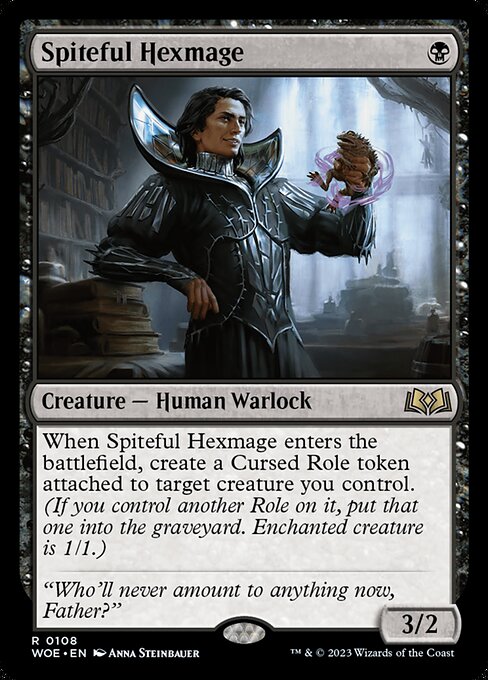 Spiteful Hexmage (WOE 108) [Wilds of Eldraine]